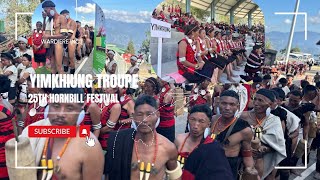 Yimkhiung Cultural Troupe Trongtsa Cultural Society Day 2 25th Hornbill Festival 2024 [upl. by Rieth]