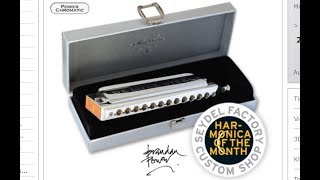 The PowerChromatic  a Chromatic Harmonica you can Bend Available from SEYDEL [upl. by Kcirdez]