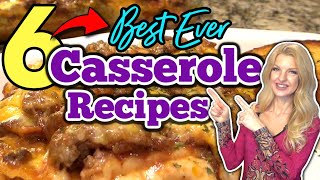 6 ⭐BEST⭐ CASSEROLE RECIPES your Family will go CRAZY Over [upl. by Clerissa]