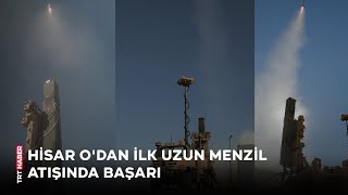 HİSAR O ilk uzun menzil atışını başarı ile gerçekleştirdi [upl. by Ngo]