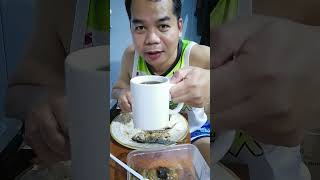 adobong talong sempleng kain food mukbang [upl. by Egamlat]