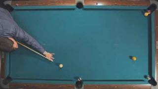 How to Make a Carom Shot  Pool Trick Shots [upl. by Ahsiat]