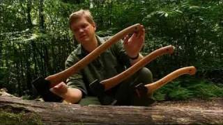 Ray Mears  Choosing and using an axe Bushcraft Survival [upl. by Lebazi139]