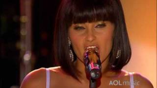 Say It Right AOL Music Live by Nelly Furtado  Interscope [upl. by Rep587]