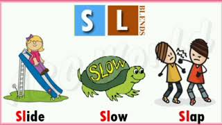 S blends flash cards slblscsmsnspstswhow to teach s blends with ex s blendsABC world [upl. by Atikal]