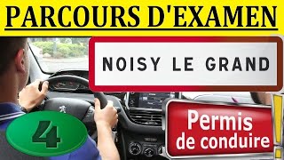 Examen Parcours Permis NoisyLeGrand 4 [upl. by Gokey]