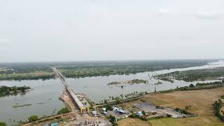 NH 36 bridge across Kollidam near Annaikarai under construction [upl. by Eilrak]