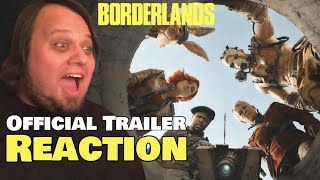 BORDERLANDS Official Trailer REACTION  Cate Blanchett Kevin Hart Jack Black  2024 [upl. by Yarled934]