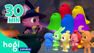 🎃Aprende Colores con el Brujo Pinkfong y el Fantasma🧙🏻  Mix  Halloween  Hogi en español [upl. by Cati716]