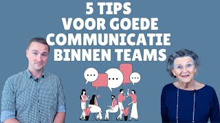 5 TIPS voor GOEDE communicatie binnen TEAMS [upl. by Eddina]