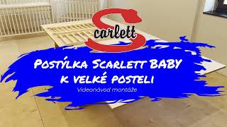 Videonávod montáže Postýlka k posteli rodičů Scarlett Baby [upl. by Skier46]