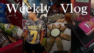 VLOGTOBER  tipsy DINNER with friends  48 hours of NO SLEEP  shopping HAUL  more [upl. by Hiasi]