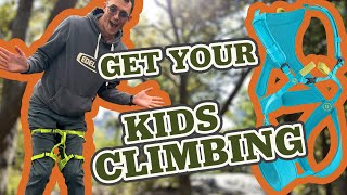 Edelrid Kids Climbing Harnesses  TreeStuff Product Profile [upl. by Nasia50]