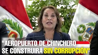 Dina Boluarte participa en la ceremonia de firma de adenda del Aeropuerto Internacional de Chinchero [upl. by Anuat]