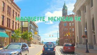 The Largest City In Michigans Upper Peninsula Marquette Michigan 4K [upl. by Aryas]