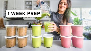 My top 3 weightloss protein smoothies perfect for MEAL PREP [upl. by Zebulen]