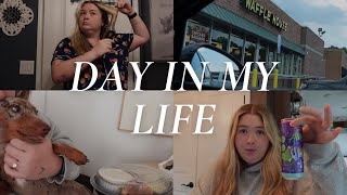 DAY IN MY LIFE  Utah Curls Waffle House and Witches Brew [upl. by Namwen]