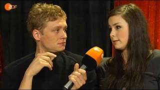 Lena und Matthias Schweighöfer  Wetten Dass  Interview vor der Sendung [upl. by Thain]