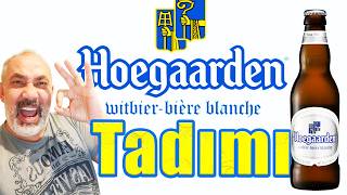 Bira Tadımı 🔞Hoegaarden Wit testi 🍺 Hoegaarden belçika birasının tadımı bira beer biratesti [upl. by Burrus]