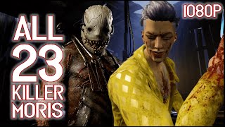 All 23 Killer Moris in Dead by Daylight 2021 1080p [upl. by Tita]