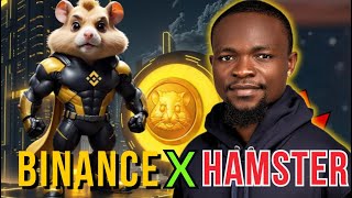 Hamster Kombat x BINANCE  Claim HMSTR coin to Binance APPROVED  Binance Join Hamster Kombat List [upl. by Damien]