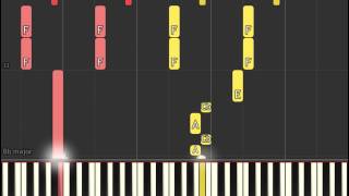 La La Land Soundtrack Summer Montage Piano sheet amp Synthesia [upl. by Erdied]