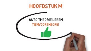 Auto theorie uitleg  Hoofdstuk M kruispunten [upl. by Sirama]