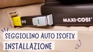 COME MONTARE FACILMENTE UN SEGGIOLINO AUTO ISOFIX [upl. by Nelle]