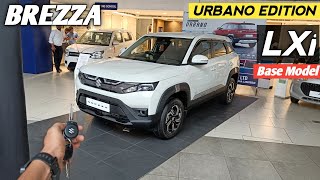 Maruti Suzuki Brezza LXi Urbano Edition 2024 ❣️ मात्र ₹15 हज़ार में Base से Top बनाए इस Edition में [upl. by Prasad861]