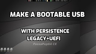 bootable puppy USB with persistence [upl. by Anayk]