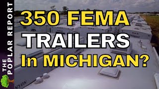 The TRUTH About Why FEMA Is Staging 350 Semi Trailers wEquipment at an Old AFB in Oscoda Michigan [upl. by Danny]