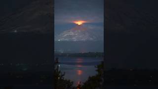 Volcano Villarrica Volcano shortsvideo status nature song shots [upl. by Merat]