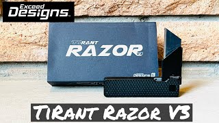 Exceed Designs TiRANT RAZOR V3  Best Titanium EDC Utility Knife [upl. by Fisoi426]