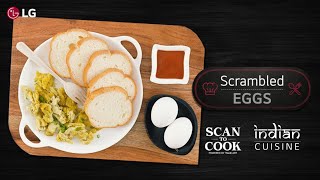 Scrambled Eggs Made Easy with LG ScanToCook Charcoal Microwave Oven  The Perfect Fluff [upl. by Akinet768]