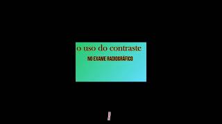 administração do contraste no exame de raiox ☢️💉 [upl. by Ul]