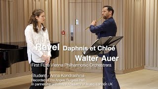 Daphnis et Chloé flute solo with Walter Auer [upl. by Horacio]