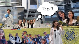 Tıp 1 Dönem Öğrencilerinin Bir Günü  VLOG [upl. by Marlen]