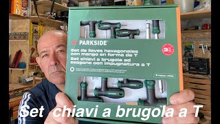 Set chiavi a brugola a T [upl. by Yar]