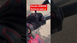 2024 Honda CB300R exhaust note🔥 [upl. by Bohun]