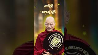 မမြဲတဲ့အရာတွေဟာဒုက္ခ ပါချုပ်ဆရာတော်ဘုရာကြီး shorts dhamma [upl. by Netloc]