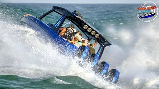 Flipping Over Wasnt The Intention Haulover Inlet Boats [upl. by Haiel388]