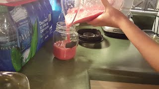 How to Make a Tropical Fruit Smoothie easy recipe [upl. by Anair]