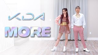 KDA  MORE Dance Cover  Ellen and Brian [upl. by Polash]