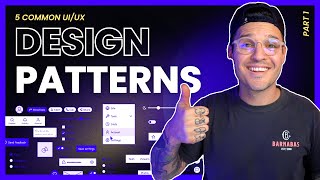 5 Common UI Design Patterns  Part 1 [upl. by Tatiania]