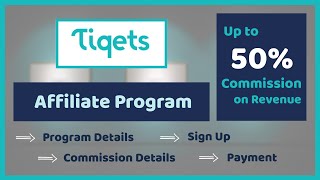 Tiqets Affiliate Program 2024  Earn Money from tiqetscom [upl. by Ihtraa]