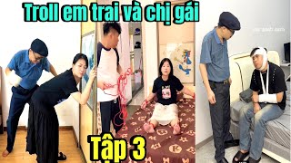 Tổng Hợp Thử Thách Troll Em Trai Và Chị Gái Tập 3 [upl. by Rehptosirhc74]