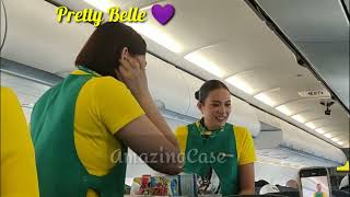 Full Version of our Cebu Pacific Flight with Isabelle Daza amazingcase isabelledaza flight [upl. by Ikey]