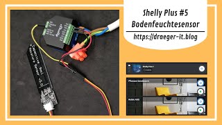 Shelly Plus AddOn mit Bodenfeuchtesensor [upl. by Kcirdnekal]