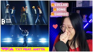 TXT Anitta ‘Back for More’ Official MV  2023 VMA Performance  REACTION [upl. by Ngo]