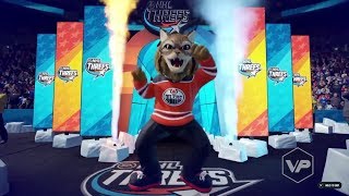 NHL 18 3v3 Mascot Gameplay [upl. by Aicilet]